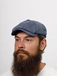 Кепка STETSON арт. 6872501 HATTERAS SILK (синий)